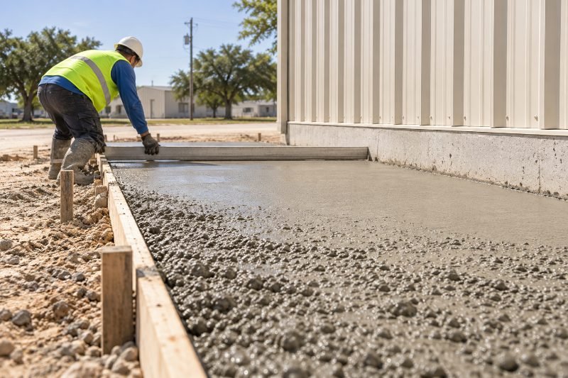 Concrete Slabs in Lubbock